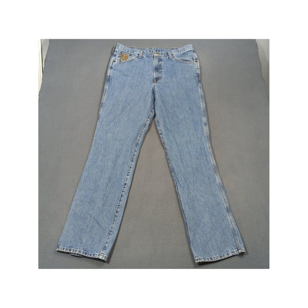 Cinch Jeans Men's 36x36 Blue Western Denim Bronze Label Slim Tapered